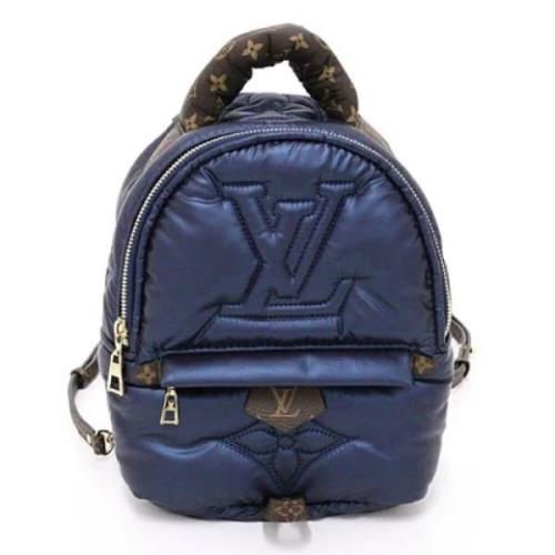 Louis Vuitton Vintage Pre-owned Tyg louis-vuitton-vskor Blue, Dam