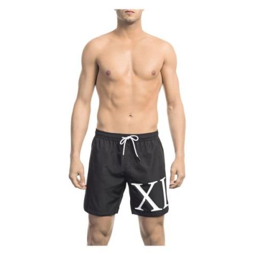 Bikkembergs Beachwear Black, Herr