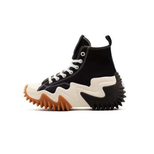 Converse Platform Hi Top Sneakers Black, Dam