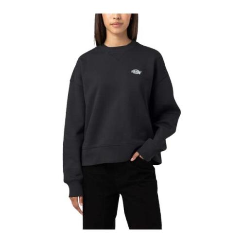 Dickies Summerdale Sweatshirt Black, Dam