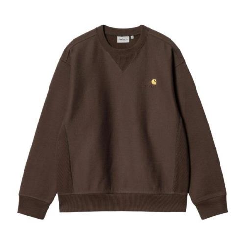 Carhartt Wip Sweatshirts Brown, Herr