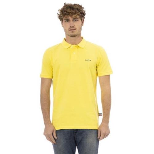 Baldinini Sunburst Yellow Polo Shirt Yellow, Herr