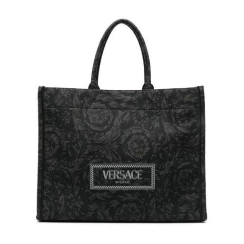 Versace Svart Oro Väskor Black, Herr