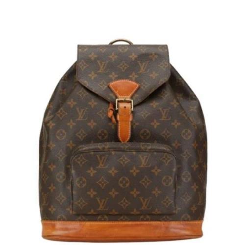 Louis Vuitton Vintage Pre-owned Canvas louis-vuitton-vskor Brown, Dam