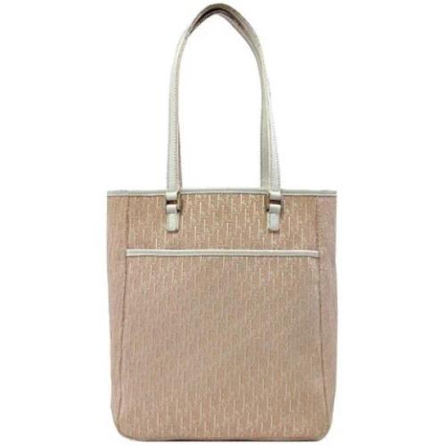 Dior Vintage Pre-owned Tyg dior-vskor Beige, Dam