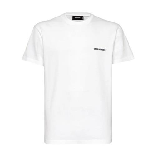 Dsquared2 Herr T-shirts & Polos Kollektion White, Herr