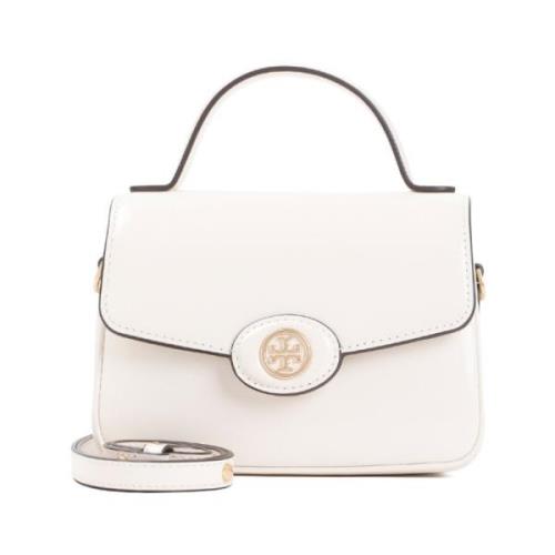 Tory Burch Liten Topphandväska Beige, Dam