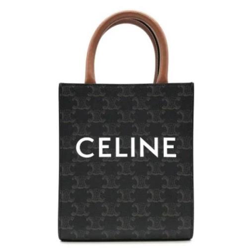 Celine Vintage Pre-owned Tyg celine-vskor Black, Dam