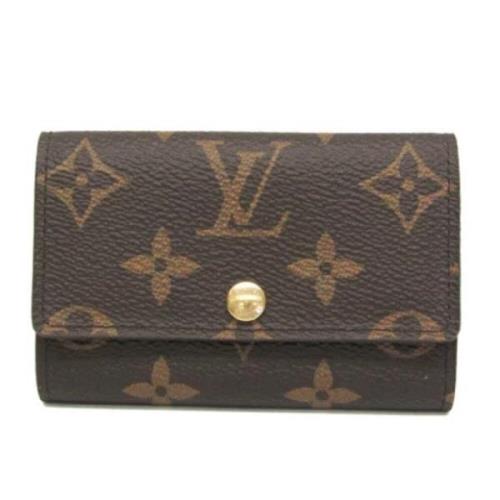 Louis Vuitton Vintage Pre-owned Canvas nyckelhllare Brown, Dam