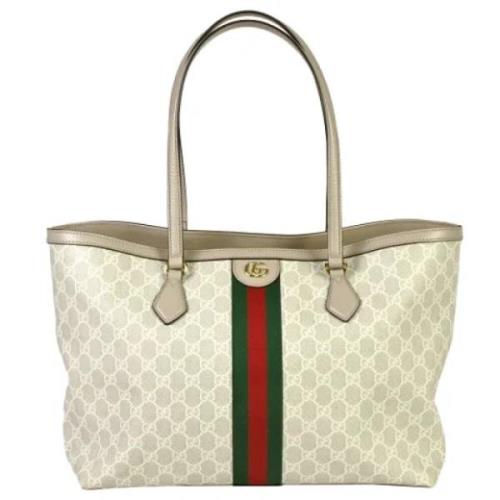 Gucci Vintage Pre-owned Tyg gucci-vskor Beige, Dam