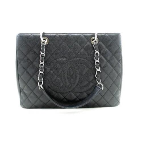 Chanel Vintage Pre-owned Laeder chanel-vskor Black, Dam