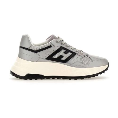 Hogan Snygga Sneakers Gray, Dam