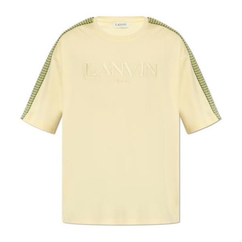 Lanvin Bomull t-shirt av Yellow, Herr