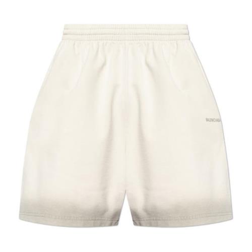 Balenciaga Bomullsshorts Gray, Herr