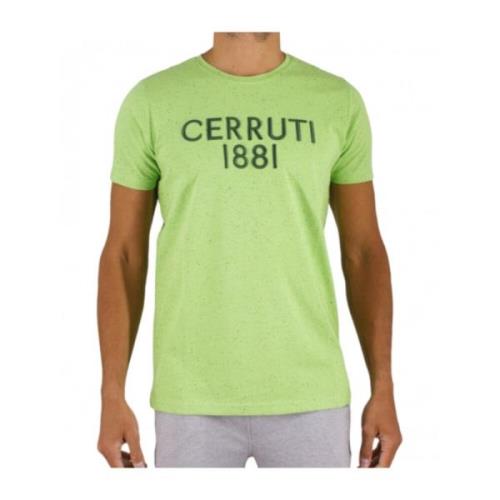 Cerruti 1881 Broderad Logotshirt - Coloratura Green, Herr