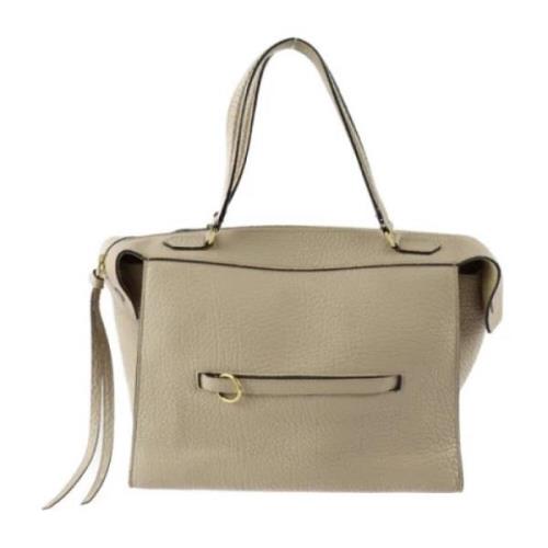 Celine Vintage Pre-owned Laeder totevskor Beige, Dam