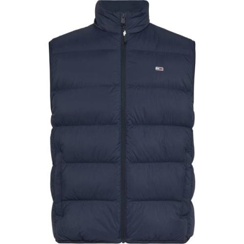 Tommy Jeans Blå Pufferjacka Dark Night Navy Blue, Herr