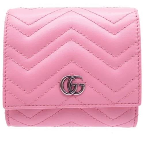 Gucci Vintage Pre-owned Laeder plnbcker Pink, Dam