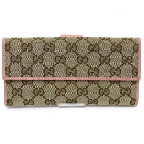 Gucci Vintage Pre-owned Canvas plnbcker Beige, Dam