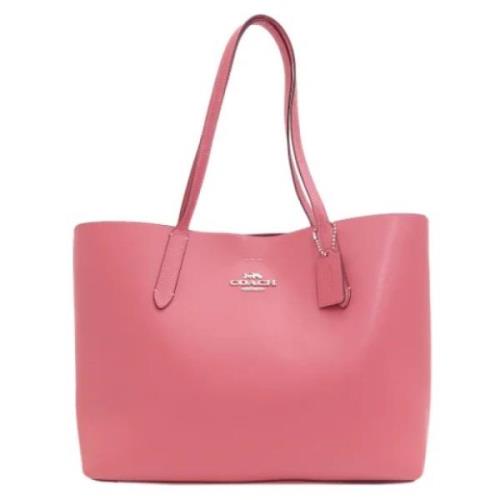 Coach Pre-owned Pre-owned Tyg totevskor Pink, Dam