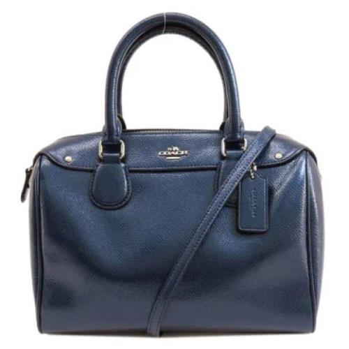 Coach Pre-owned Pre-owned Tyg handvskor Blue, Dam