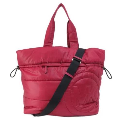 Michael Kors Pre-owned Pre-owned Tyg totevskor Pink, Dam