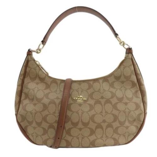 Coach Pre-owned Pre-owned Tyg handvskor Beige, Dam