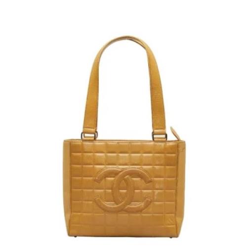 Chanel Vintage Pre-owned Tyg chanel-vskor Brown, Dam