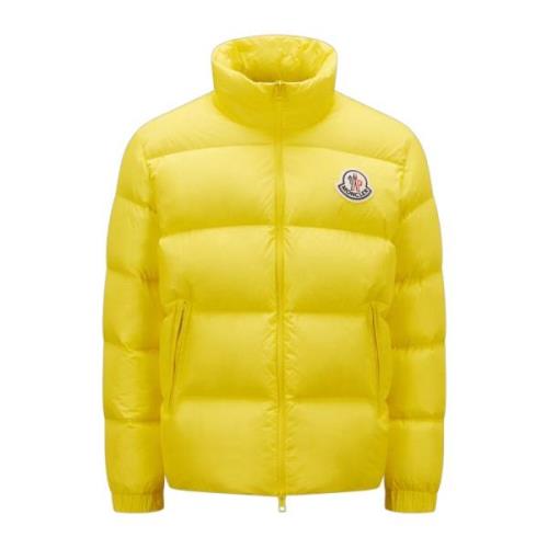 Moncler Kort Pufferjacka Gul Yellow, Herr