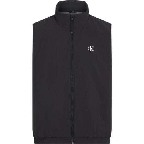 Calvin Klein Svart Isolerad Lättvikts Gilet Black, Herr