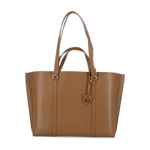 Pinko Tote Bags Brown, Dam