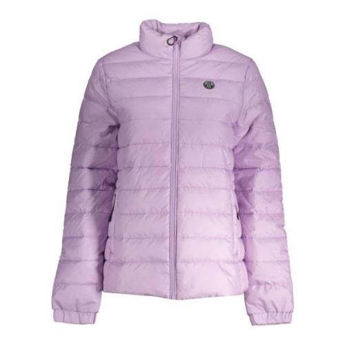 North Sails Pink Polyester Jackets Coat Pink, Dam