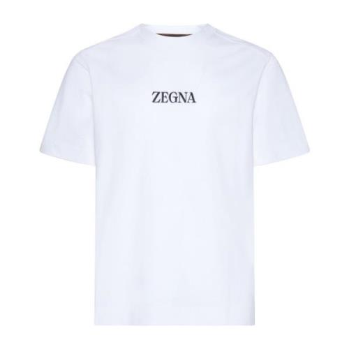 Ermenegildo Zegna Snygga T-shirts och Polos White, Herr