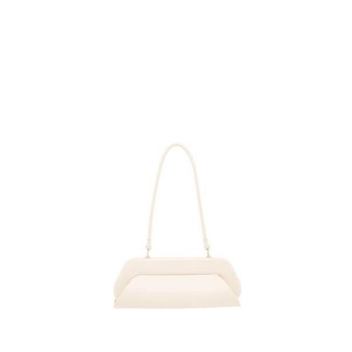 THEMOIRè Vegan Fabric Cloud Handväska White, Dam