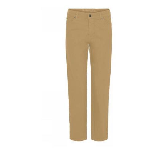 C.Ro Magic Fit Straight Leg Byxor Straw Beige, Dam