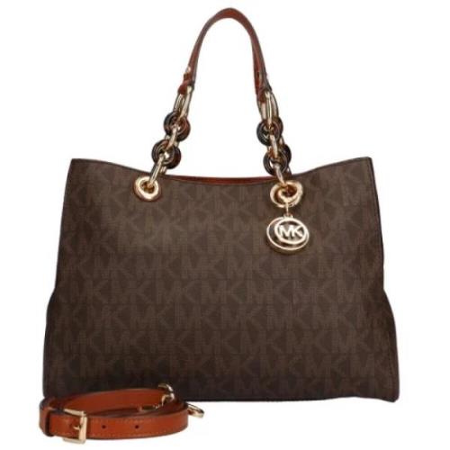 Michael Kors Pre-owned Pre-owned Tyg axelremsvskor Brown, Dam