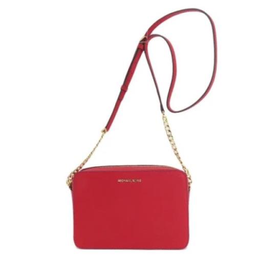 Michael Kors Pre-owned Pre-owned Tyg axelremsvskor Red, Dam