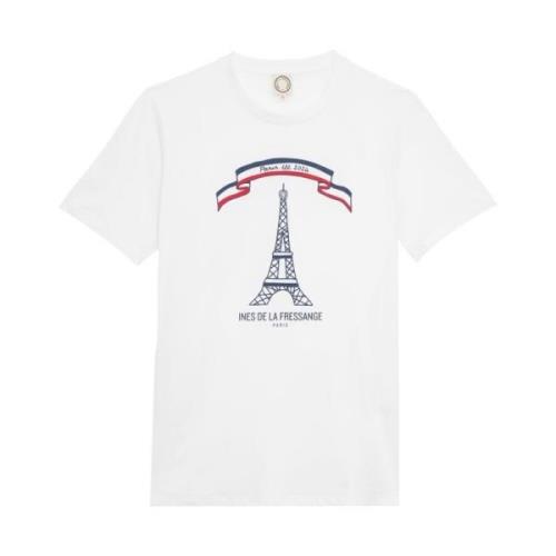 Ines De La Fressange Paris Begränsad upplaga T-shirt, sommaren 2024 i ...