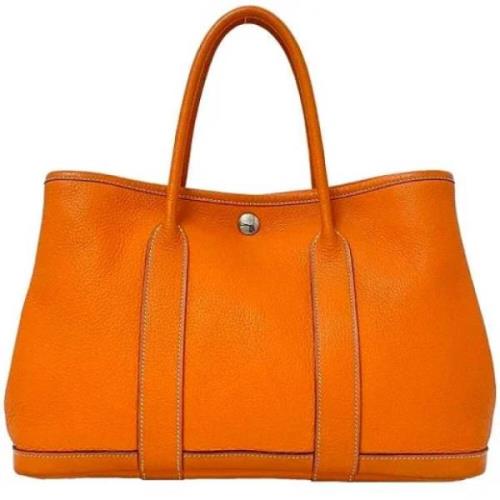 Hermès Vintage Pre-owned Tyg handvskor Orange, Dam