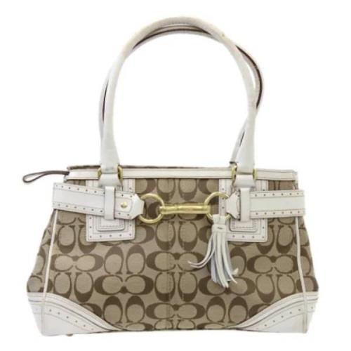 Coach Pre-owned Pre-owned Tyg totevskor Multicolor, Dam