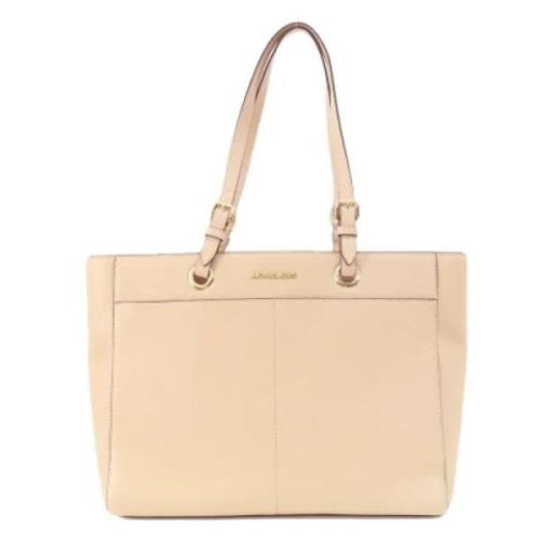 Michael Kors Pre-owned Pre-owned Tyg totevskor Beige, Dam