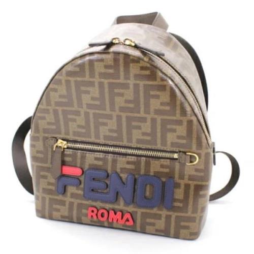 Fendi Vintage Pre-owned Tyg fendi-vskor Beige, Dam