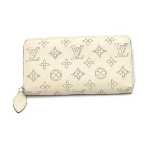 Louis Vuitton Vintage Pre-owned Tyg plnbcker Beige, Dam