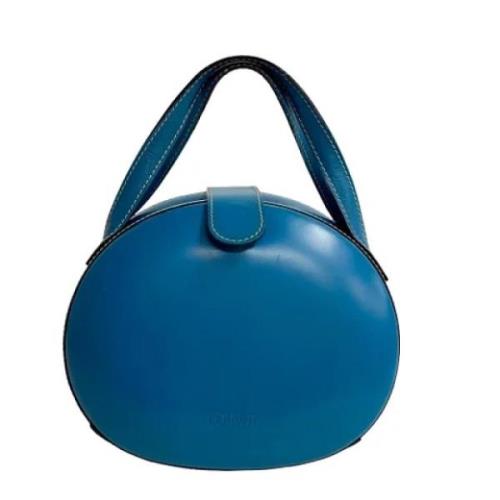 Loewe Pre-owned Pre-owned Tyg handvskor Blue, Dam