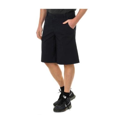 Armani Jeans Long Shorts Black, Herr