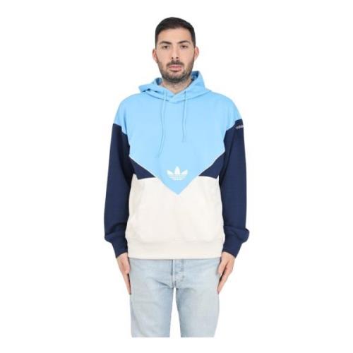 Adidas Originals Blå Adicolor Cutline Hoodie Tröja Blue, Herr