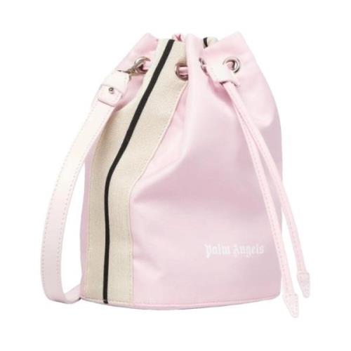 Palm Angels Stilfull Väska för Modeälskare Pink, Dam