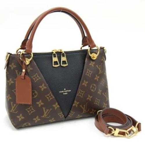 Louis Vuitton Vintage Pre-owned Tyg louis-vuitton-vskor Brown, Dam