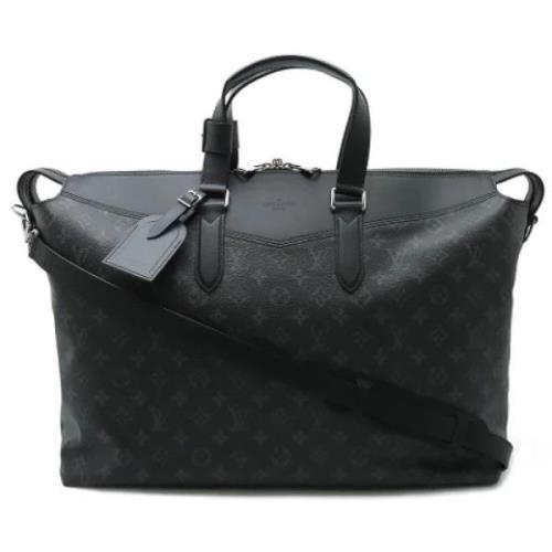 Louis Vuitton Vintage Pre-owned Tyg louis-vuitton-vskor Black, Dam