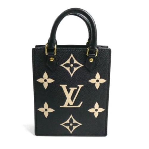 Louis Vuitton Vintage Pre-owned Canvas handvskor Black, Dam